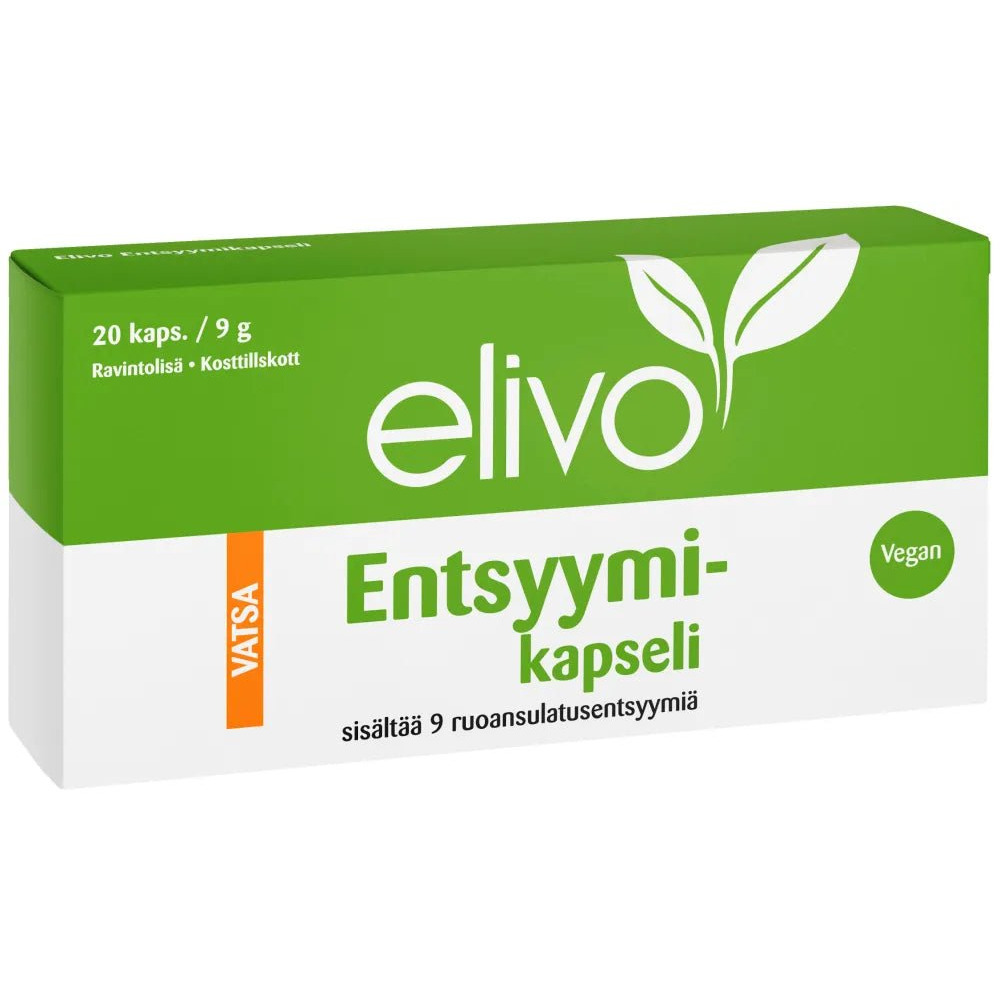 Elivo Entsyymikapseli - Apteekki 360 Helsinki - Verkkoapteekki