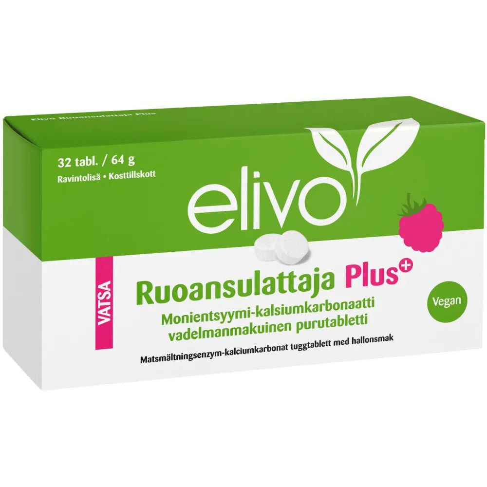 Elivo Ruoansulattaja Plus Vadelma - Apteekki 360 Helsinki - Verkkoapteekki