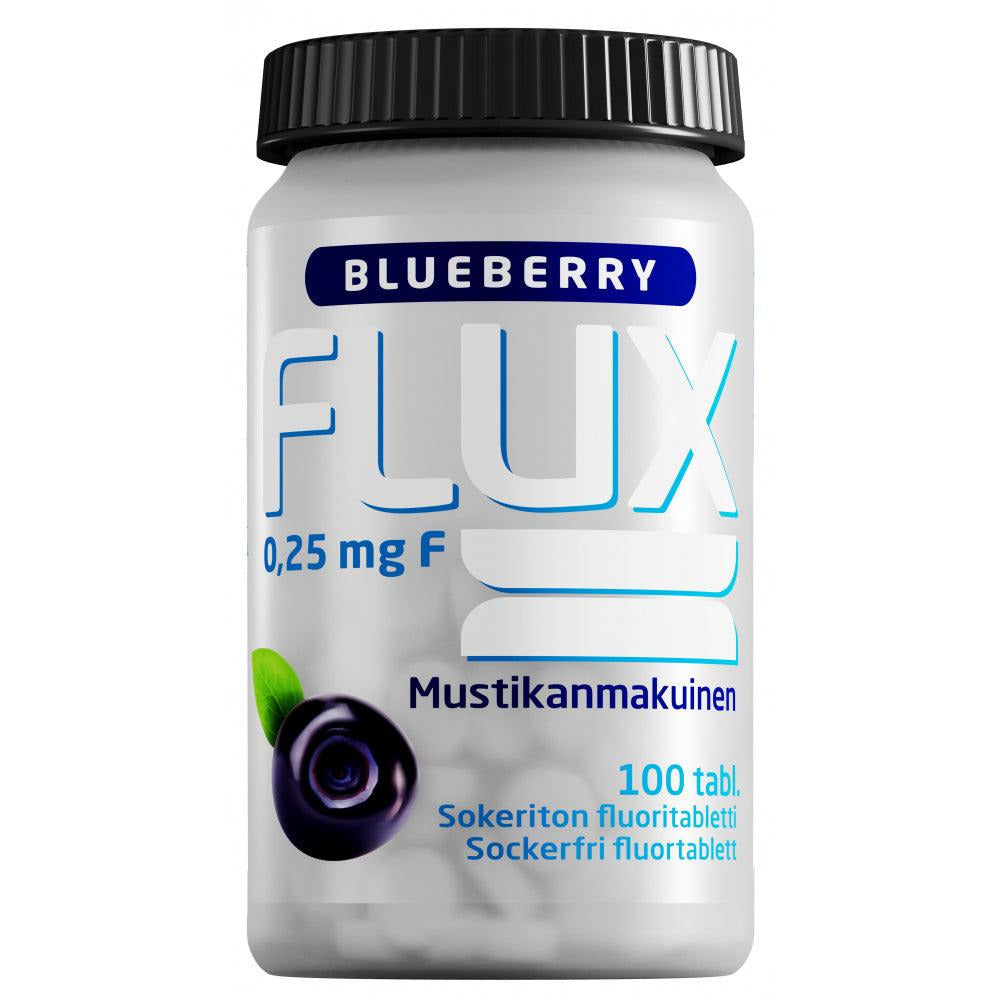 Flux Blueberry Fluoritabletti - Apteekki 360 Helsinki - Verkkoapteekki