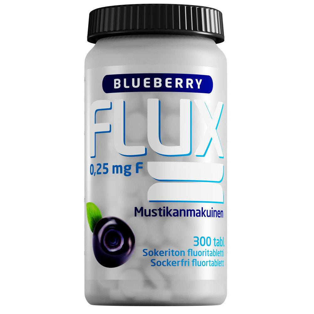 Flux Blueberry Fluoritabletti - Apteekki 360 Helsinki - Verkkoapteekki