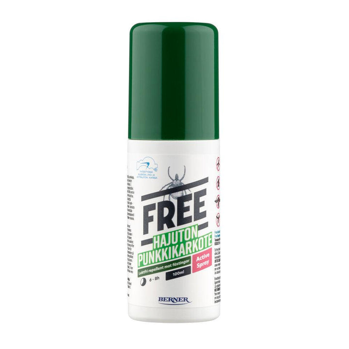 Free Active Spray Punkkikarkote - Apteekki 360 Helsinki - Verkkoapteekki