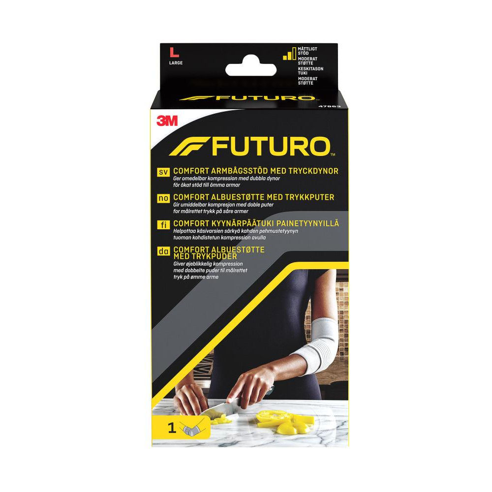 Futuro Comfort Kyynärpäätuki, L Painetyynyillä, 47863Nor - Apteekki 360 Helsinki - Verkkoapteekki
