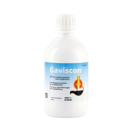 Gaviscon 15 Mg/Ml/17 Mg/Ml/50 Mg/Ml/100 Mg/Ml Oraalisusp - Apteekki 360 Helsinki - Verkkoapteekki