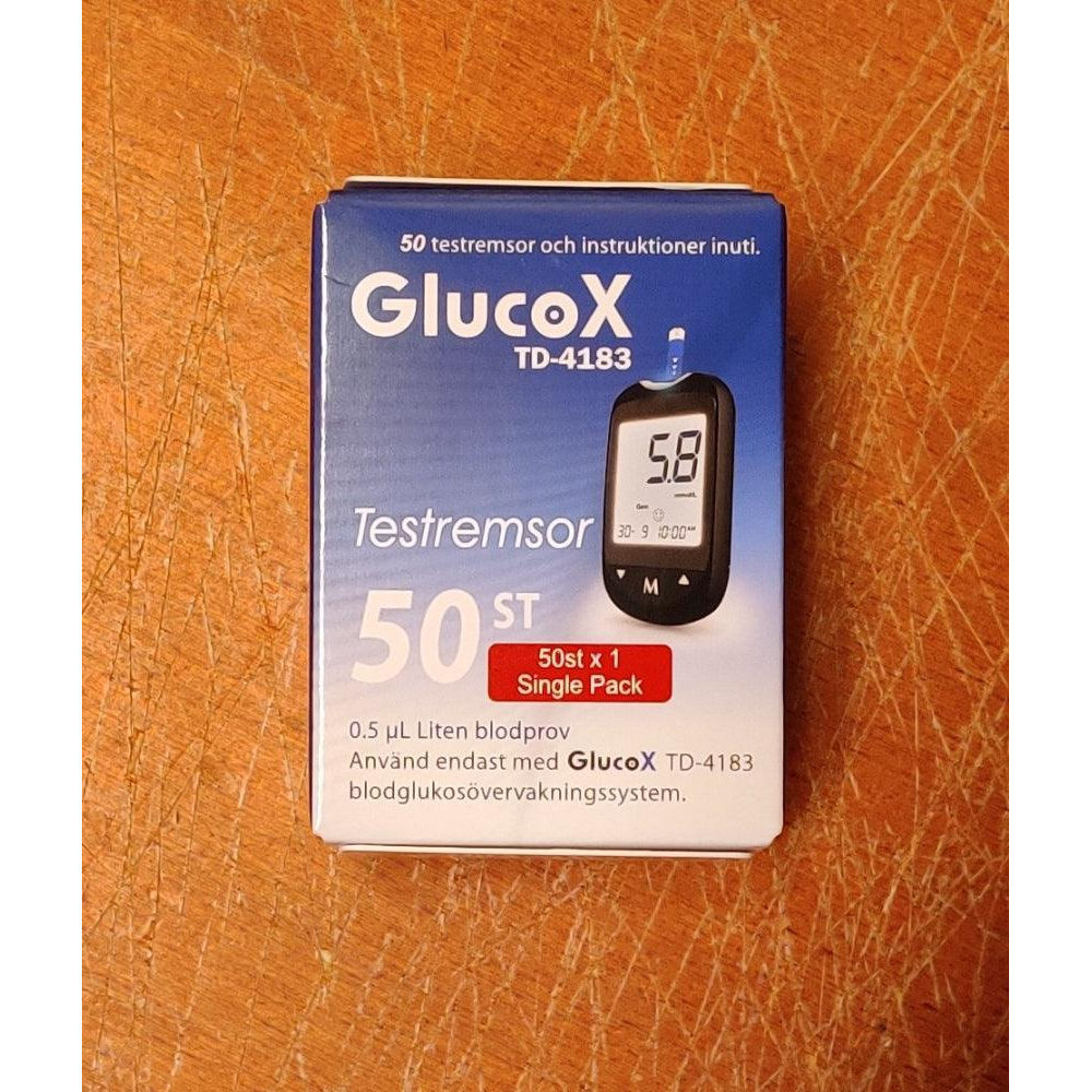 GlucoX TD-4183 testiliuskat verensokerimittariin - Apteekki 360 Helsinki - Verkkoapteekki