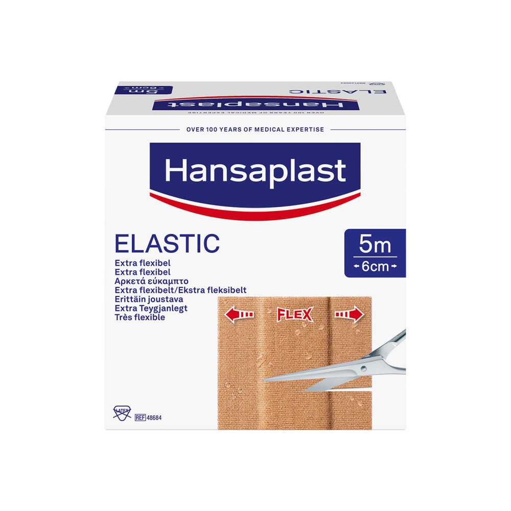 Hansaplast Elastic Kangaslaastari Me3 Leik. 5Mx6Cm - Apteekki 360 Helsinki - Verkkoapteekki