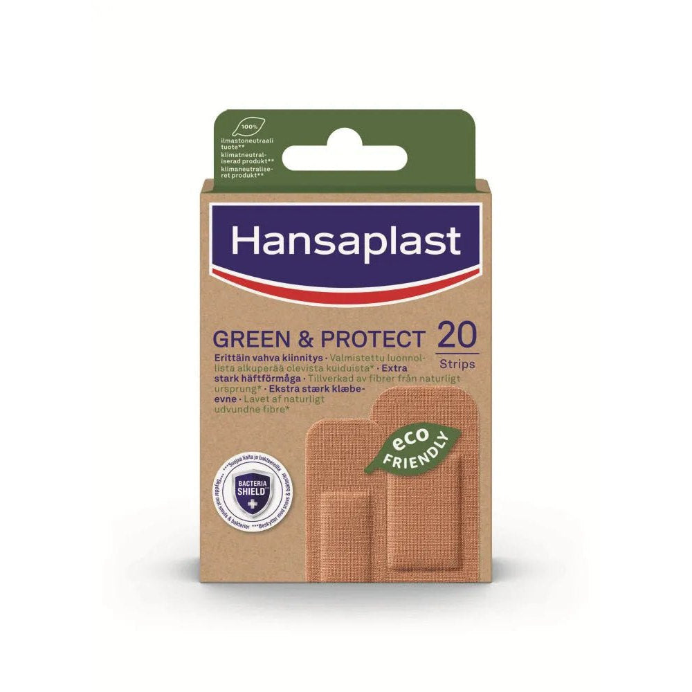 Hansaplast Green & Protect Strips - Apteekki 360 Helsinki - Verkkoapteekki