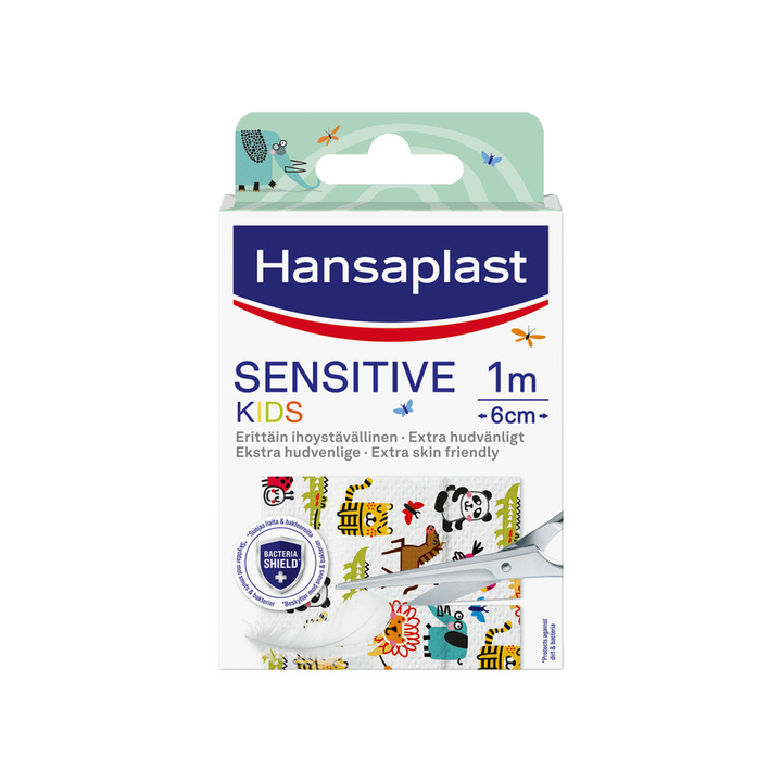 Hansaplast Kids Sensitive Animal 1Mx6Cm - Apteekki 360 Helsinki - Verkkoapteekki