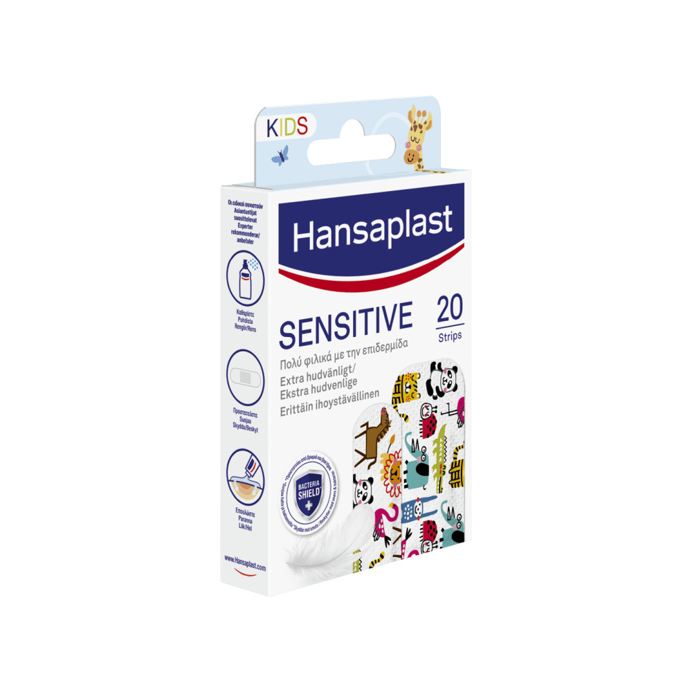 Hansaplast Sensitive Strips Kids - Apteekki 360 Helsinki - Verkkoapteekki