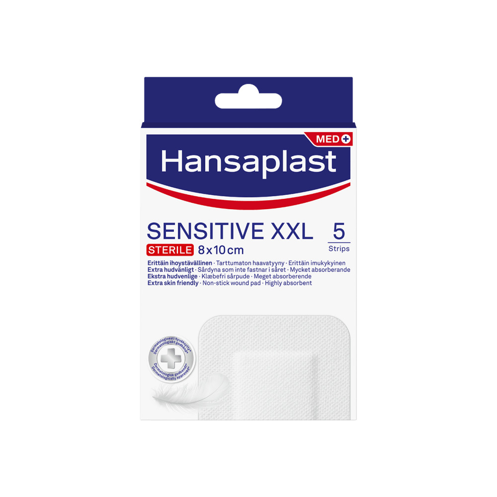 Hansaplast Sensitive Xxl 8 X 10Cm - Apteekki 360 Helsinki - Verkkoapteekki