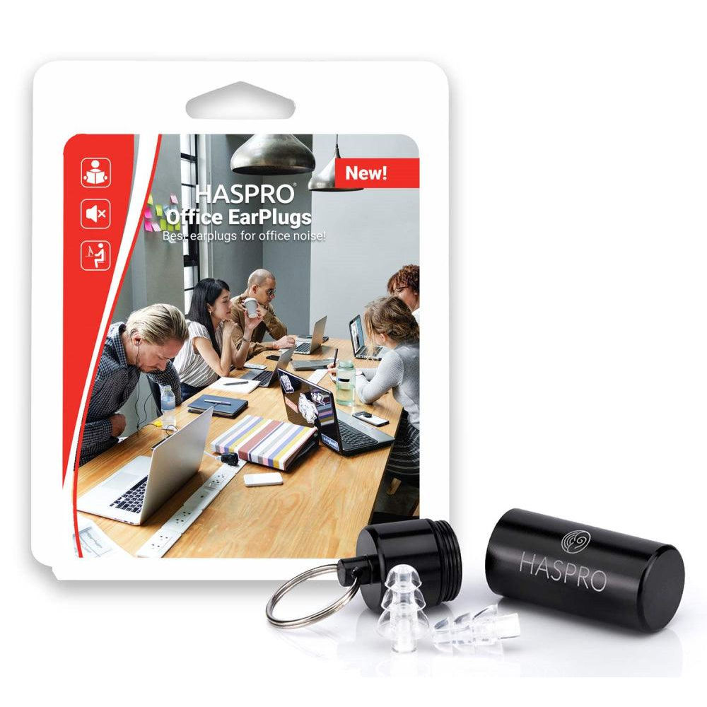 Haspro Office Silikonikorvatulpat - Apteekki 360 Helsinki - Verkkoapteekki