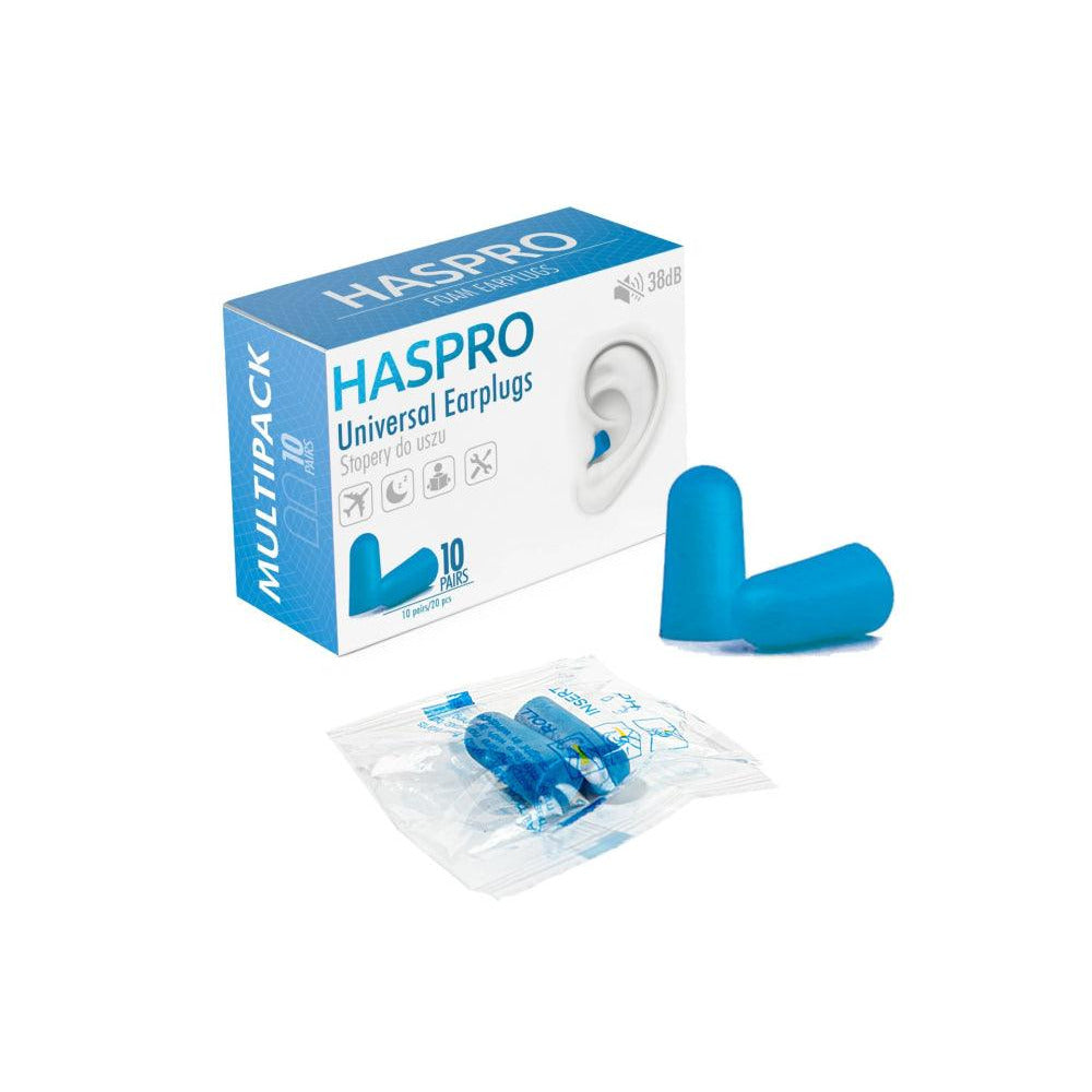 Haspro Universal Korvatulpat Sininen - Apteekki 360 Helsinki - Verkkoapteekki