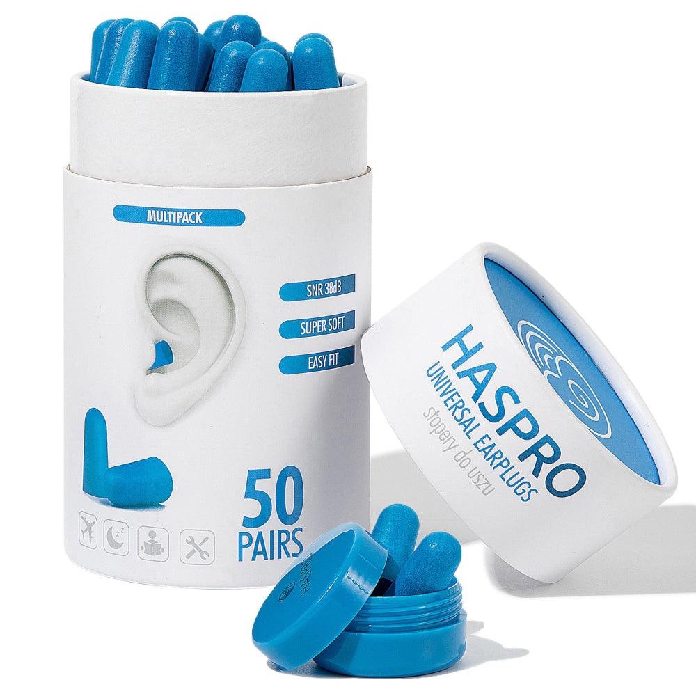 Haspro Universal Korvatulpat Sininen - Apteekki 360 Helsinki - Verkkoapteekki
