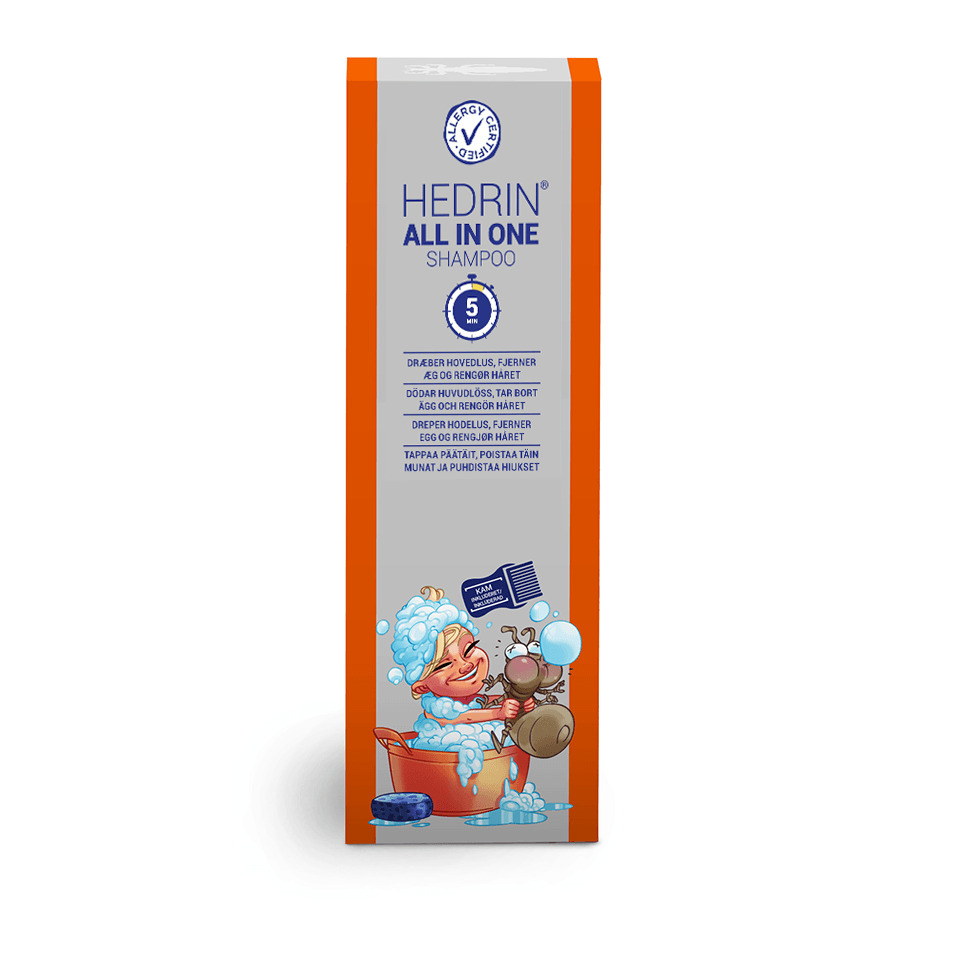 Hedrin All In One Shampoo - Apteekki 360 Helsinki - Verkkoapteekki
