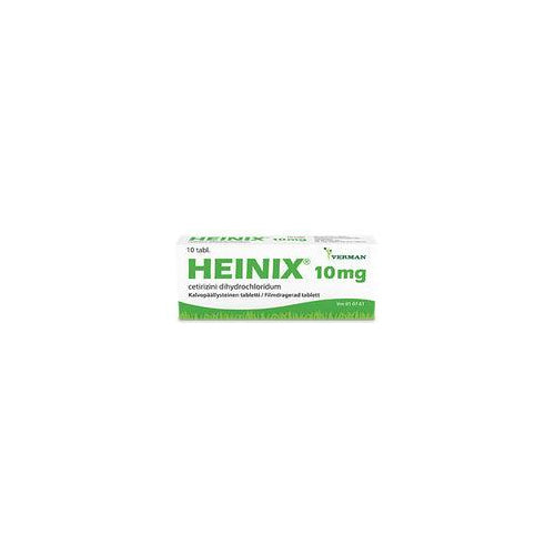 Heinix 10 Mg Tabl, Kalvopääll - Apteekki 360 Helsinki - Verkkoapteekki