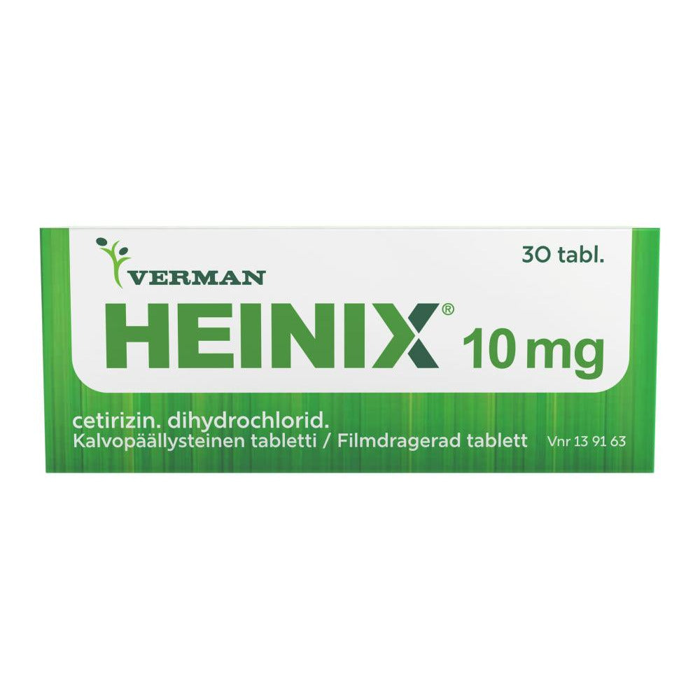 Heinix 10 Mg Tabl, Kalvopääll - Apteekki 360 Helsinki - Verkkoapteekki
