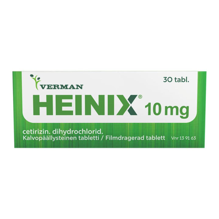 Heinix 10 Mg Tabl, Kalvopääll - Apteekki 360 Helsinki - Verkkoapteekki