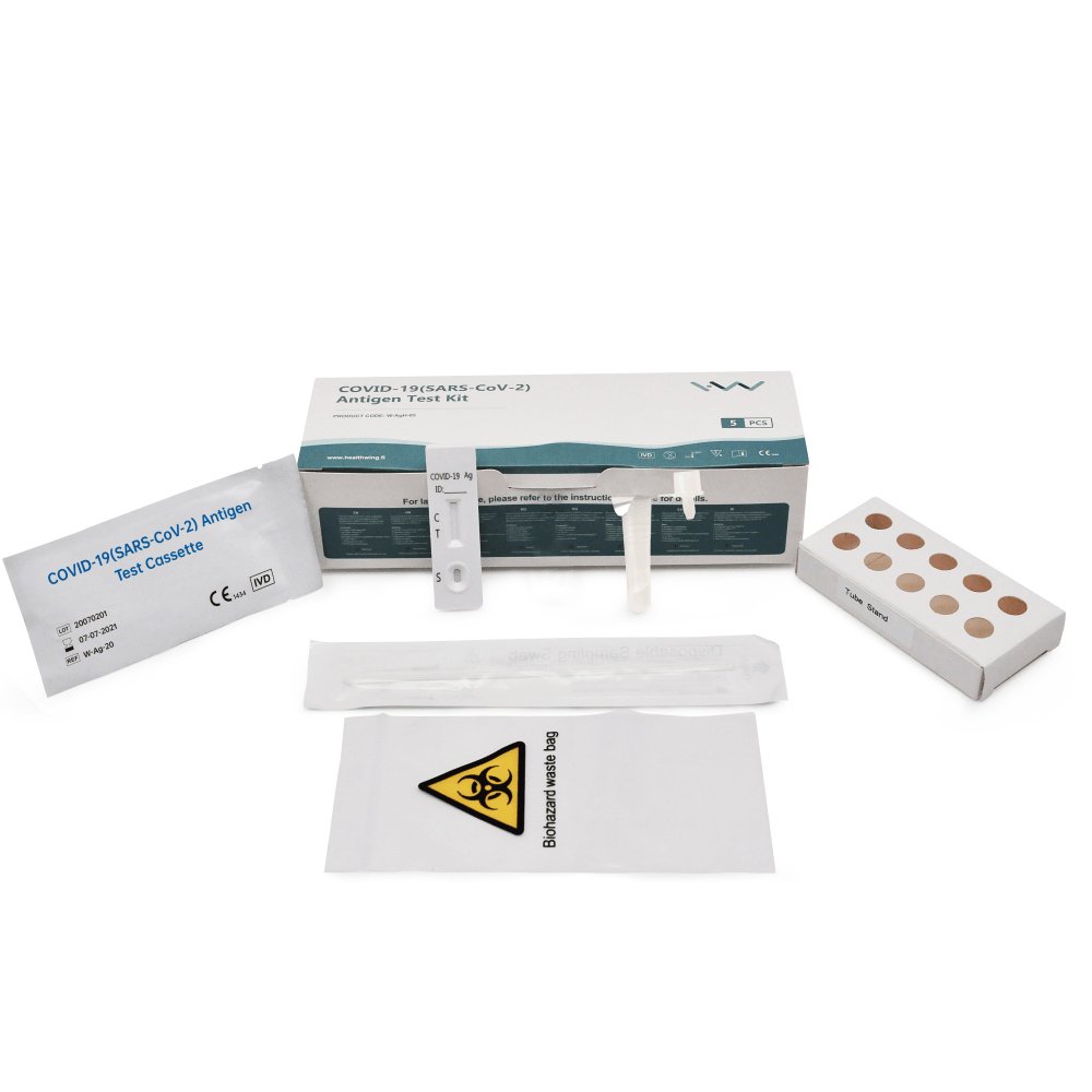 H&W Covid-19 Sars-Cov-2 Antigen Test Kit - Apteekki 360 Helsinki - Verkkoapteekki