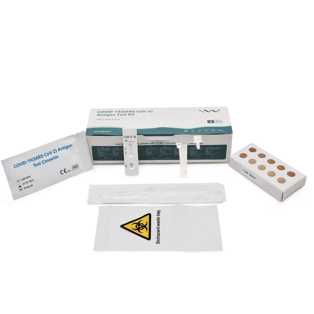 H&W Covid-19 Sars-Cov-2 Antigen Test Kit - Apteekki 360 Helsinki - Verkkoapteekki