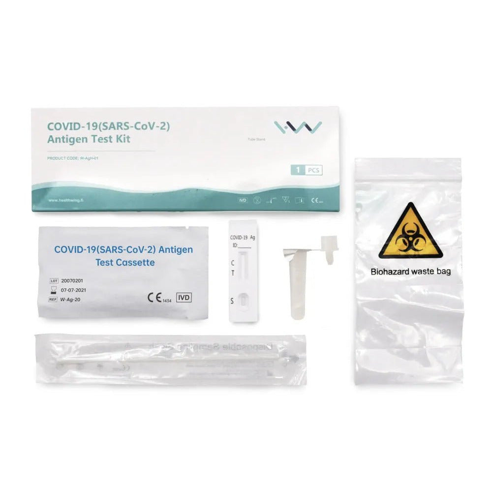 H&W Covid-19 Sars-Cov-2 Antigen Test Kit - Apteekki 360 Helsinki - Verkkoapteekki
