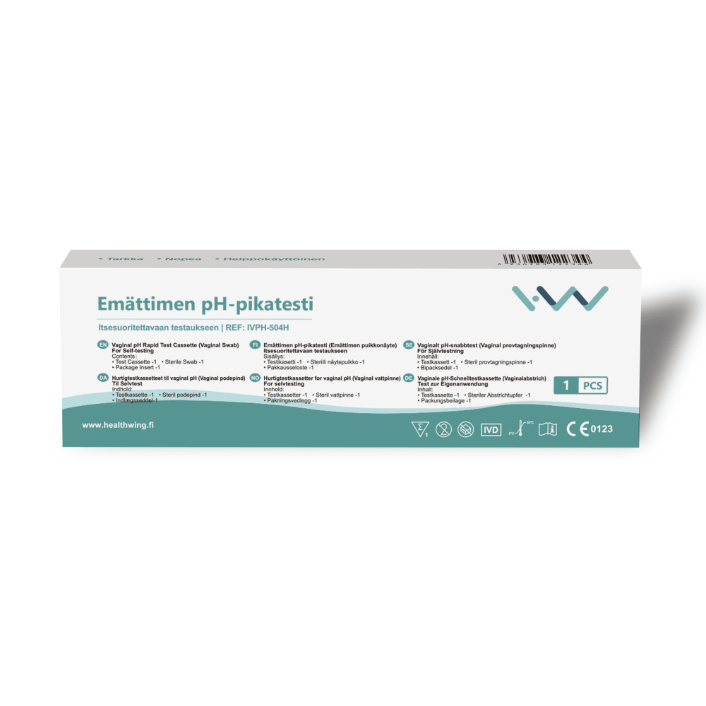 H&W Emättimen Ph-Pikatesti - Apteekki 360 Helsinki - Verkkoapteekki