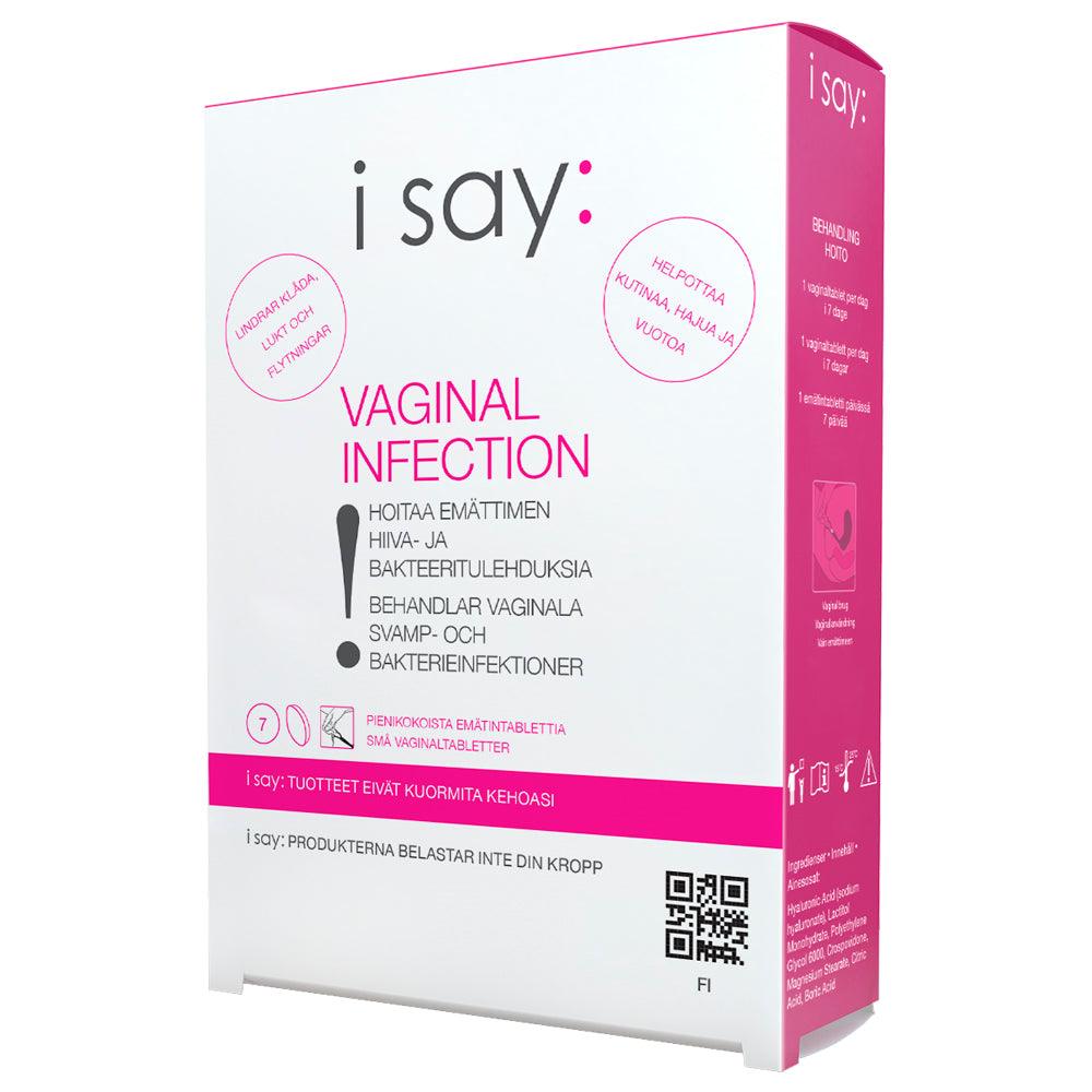 I Say: Vaginal Infection Emätintabletti - Apteekki 360 Helsinki - Verkkoapteekki