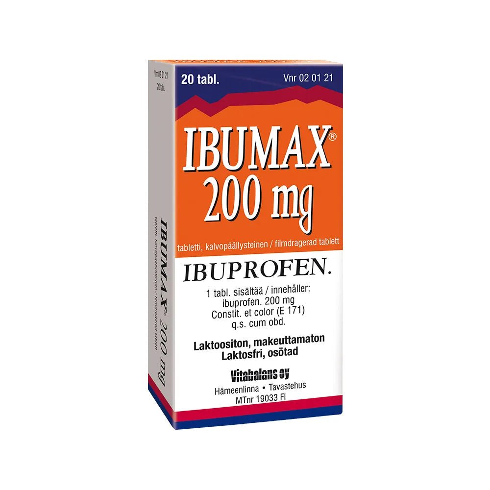 Ibumax 200 Mg Tabl, Kalvopääll - Apteekki 360 Helsinki - Verkkoapteekki