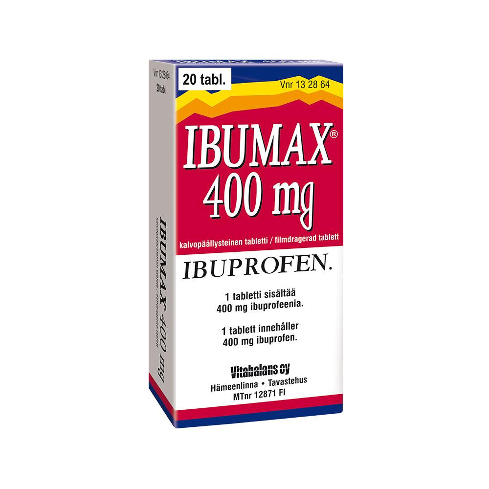 Ibumax 400 Mg Tabl, Kalvopääll - Apteekki 360 Helsinki - Verkkoapteekki