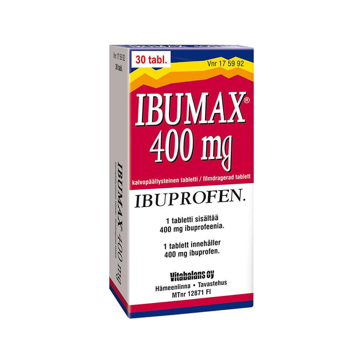 Ibumax 400 Mg Tabl, Kalvopääll - Apteekki 360 Helsinki - Verkkoapteekki