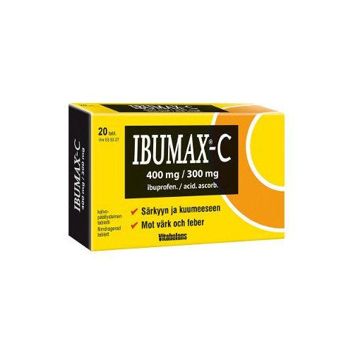 Ibumax-C 300 Mg/400 Mg Tabl, Kalvopääll - Apteekki 360 Helsinki - Verkkoapteekki