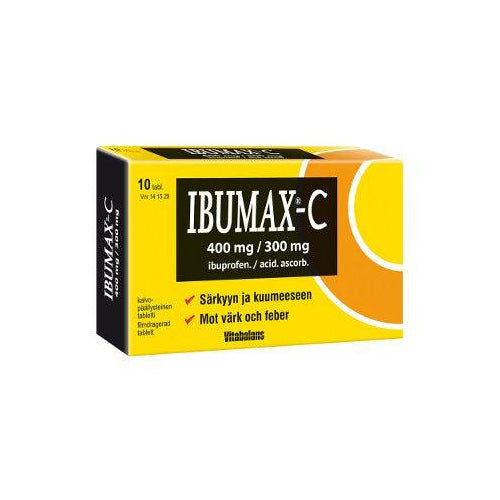 Ibumax-C 300 Mg/400 Mg Tabl, Kalvopääll - Apteekki 360 Helsinki - Verkkoapteekki