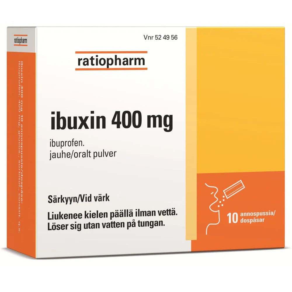 Ibuxin 400 Mg Jauhe - Apteekki 360 Helsinki - Verkkoapteekki