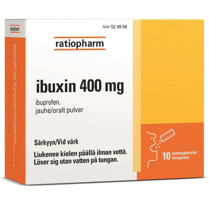 Ibuxin 400 Mg Jauhe - Apteekki 360 Helsinki - Verkkoapteekki