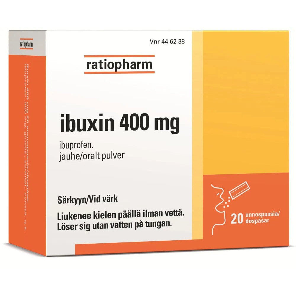 Ibuxin 400 Mg Jauhe - Apteekki 360 Helsinki - Verkkoapteekki