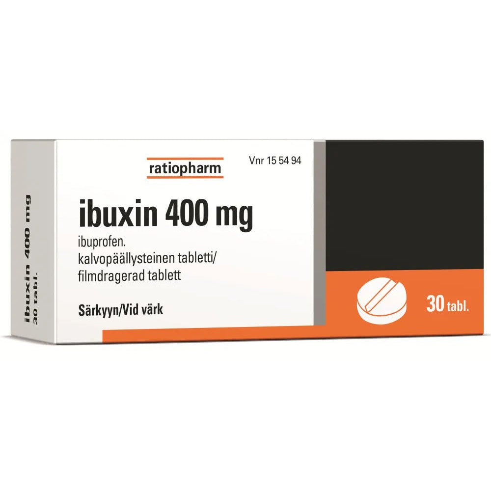 Ibuxin 400 Mg Tabl, Kalvopääll - Apteekki 360 Helsinki - Verkkoapteekki