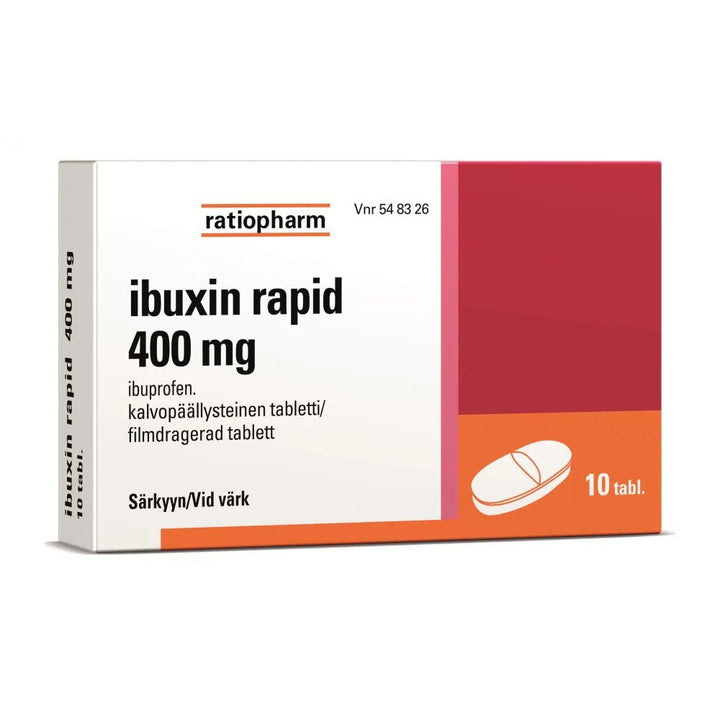 Ibuxin Rapid 400 Mg Tabl, Kalvopääll - Apteekki 360 Helsinki - Verkkoapteekki