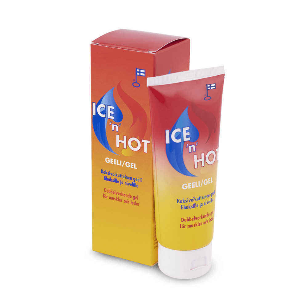Ice N Hot Kaksivaik. Kylmä-Lämpögeeli - Apteekki 360 Helsinki - Verkkoapteekki