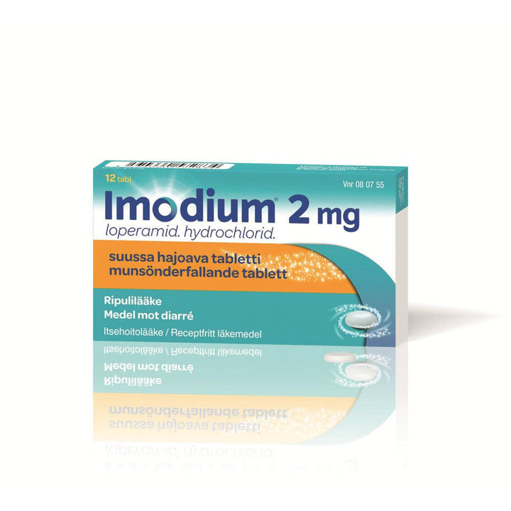 Imodium 2 Mg Tabl, Suussa Hajoava - Apteekki 360 Helsinki - Verkkoapteekki