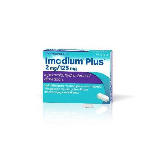 Imodium Plus 2 Mg/125 Mg Tabl - Apteekki 360 Helsinki - Verkkoapteekki