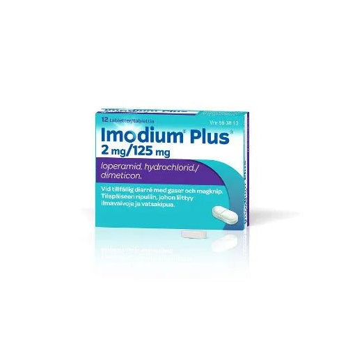 Imodium Plus 2 Mg/125 Mg Tabl - Apteekki 360 Helsinki - Verkkoapteekki