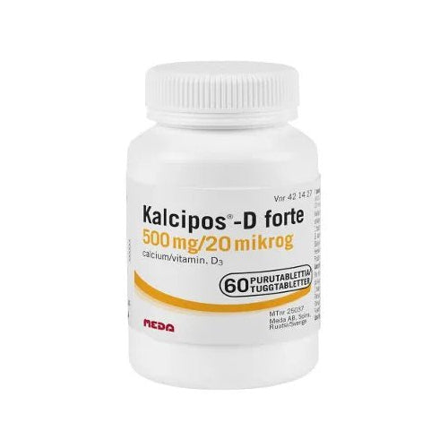 Kalcipos-D Forte 20 Mikrog Purutabl - Apteekki 360 Helsinki - Verkkoapteekki