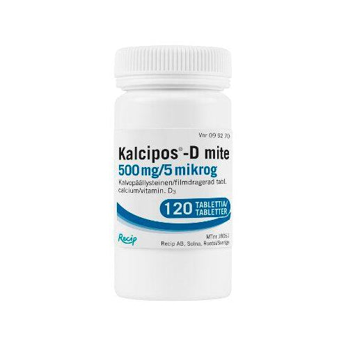 Kalcipos-D Mite 5 Mikrog Tabl, Kalvopääll - Apteekki 360 Helsinki - Verkkoapteekki