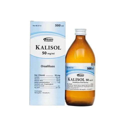 Kalisol 50 Mg/Ml Oraaliliuos - Apteekki 360 Helsinki - Verkkoapteekki