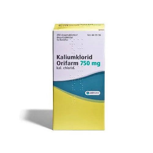 Kaliumklorid Orifarm 750 Mg Depottabl - Apteekki 360 Helsinki - Verkkoapteekki