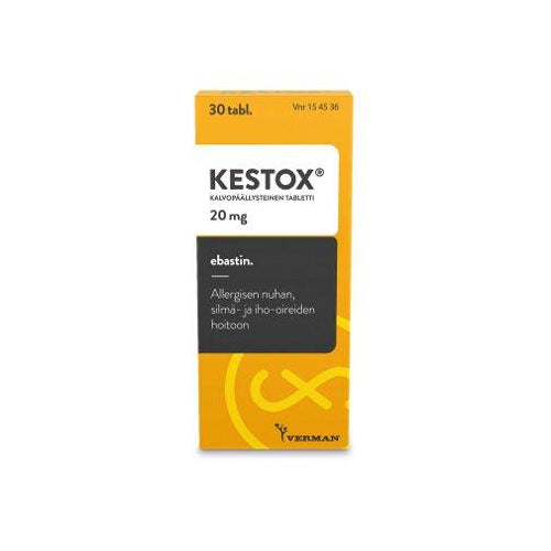 Kestox 20 Mg Tabl, Kalvopääll - Apteekki 360 Helsinki - Verkkoapteekki