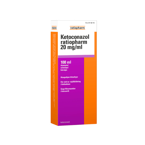 Ketoconazol Ratiopharm 20 Mg/Ml Shampoo - Apteekki 360 Helsinki - Verkkoapteekki