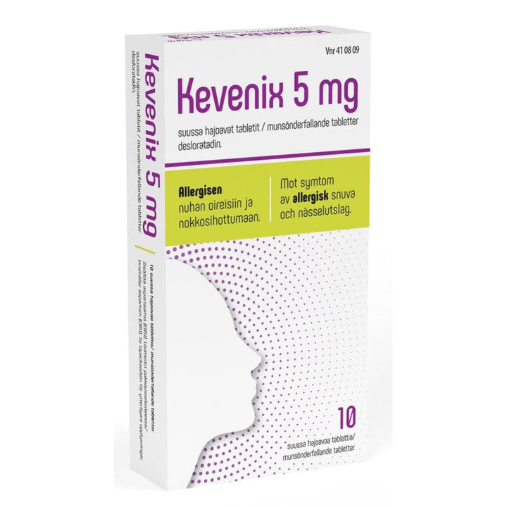 Kevenix 5 Mg Tabl, Suussa Hajoava - Apteekki 360 Helsinki - Verkkoapteekki