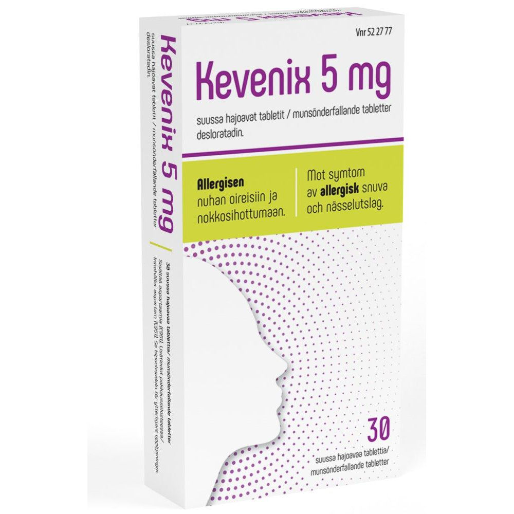 Kevenix 5 Mg Tabl, Suussa Hajoava - Apteekki 360 Helsinki - Verkkoapteekki