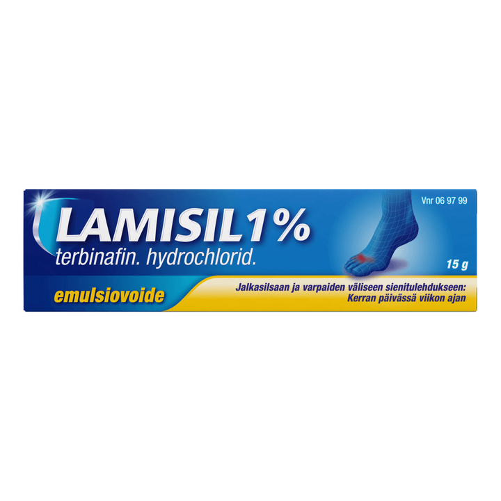 Lamisil 10 Mg/G Emulsiovoide Jalkasilsaan - Apteekki 360 Helsinki - Verkkoapteekki
