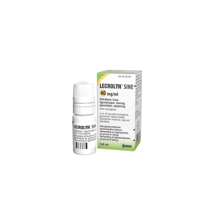 Lecrolyn Sine 40 Mg/Ml Silmätipat, Liuos - Apteekki 360 Helsinki - Verkkoapteekki