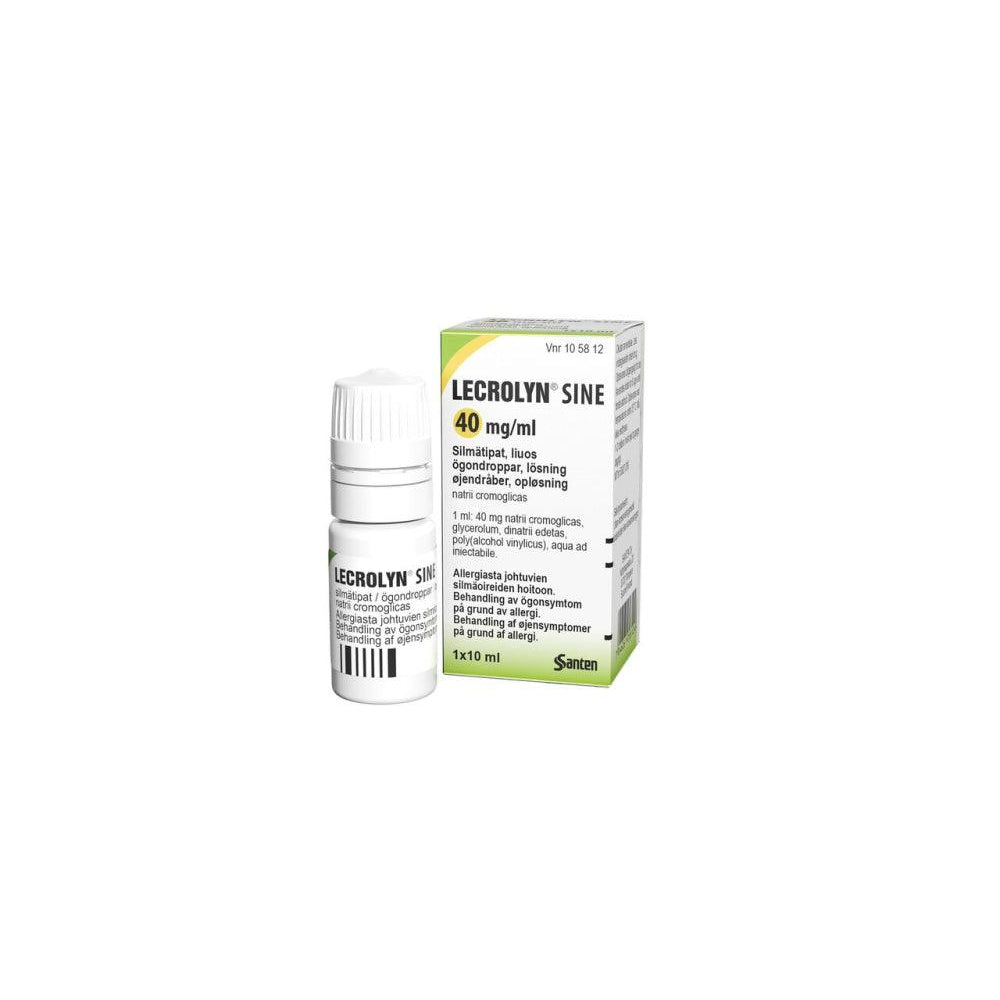 Lecrolyn Sine 40 Mg/Ml Silmätipat, Liuos - Apteekki 360 Helsinki - Verkkoapteekki